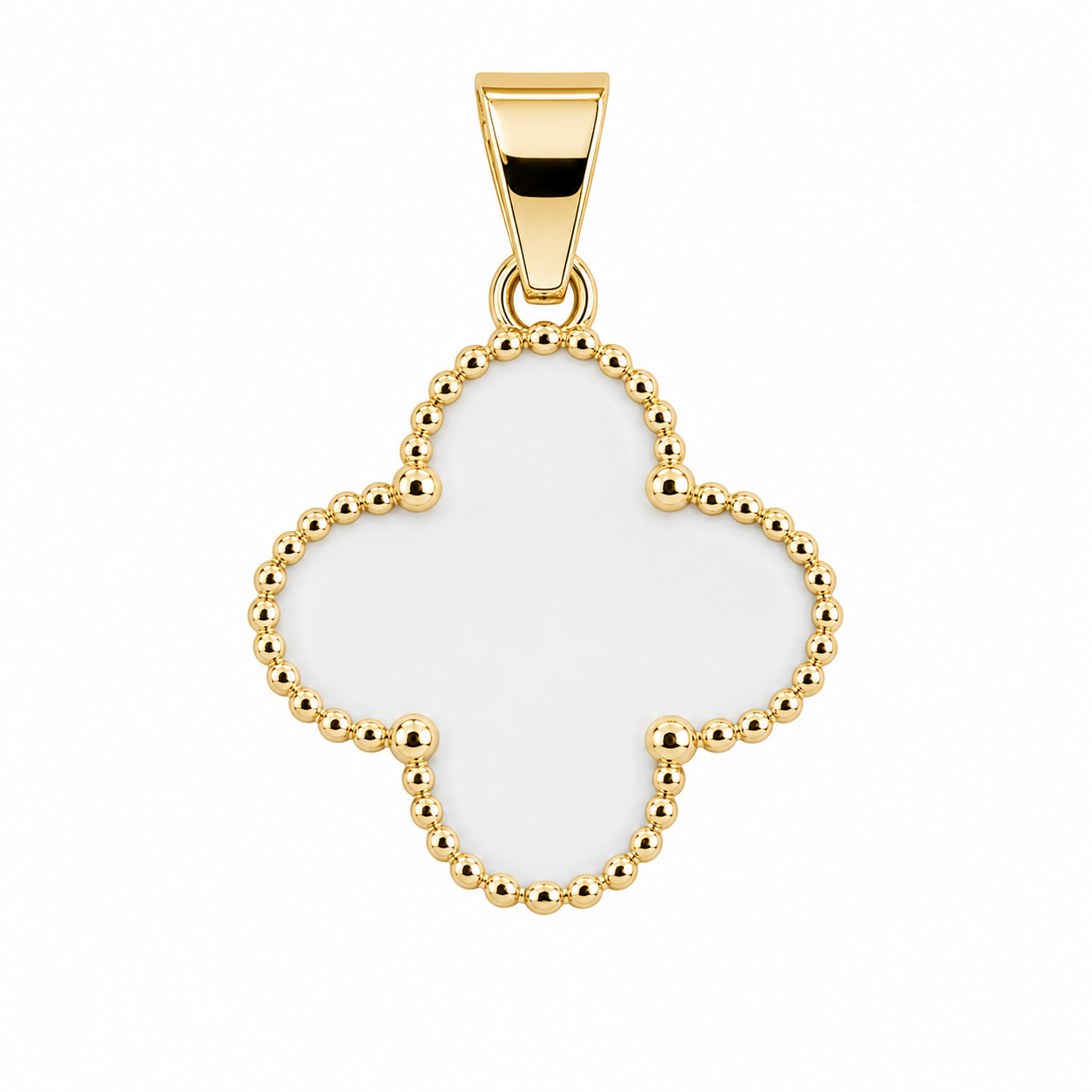 Dije Trebol– Oro Laminado 14K
