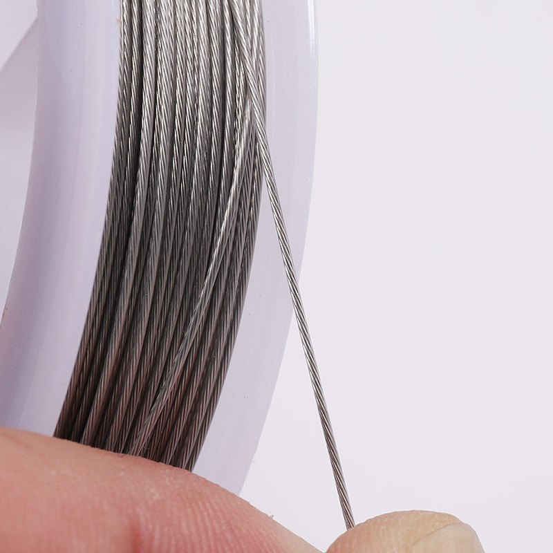 Alambre de Acero Recubierto para Bisutería – 0.38 mm y 0.5 mm