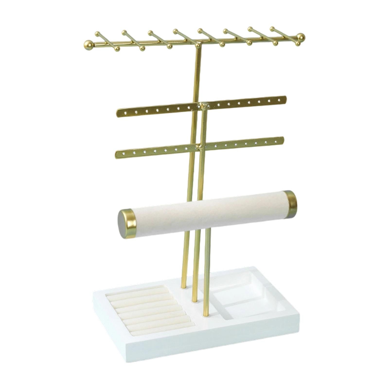 Exhibidor Multifuncional para Aros, Anillos, Collares y Pulseras