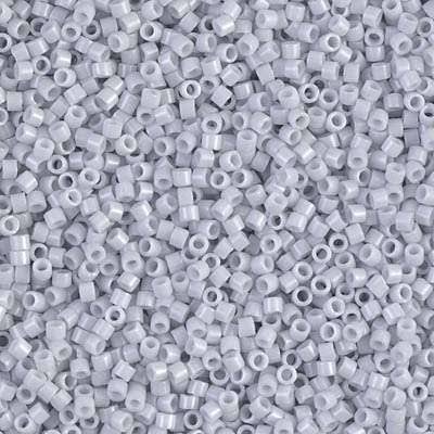 Mostacilla Miyuki Delica 11/0 DB209 – Gris Claro Opaco