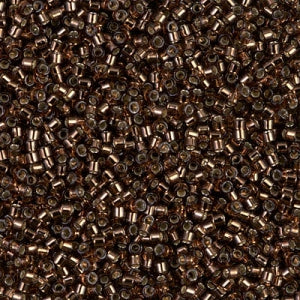 Mostacilla Miyuki Delica 11/0 DB150 - Bronce Silverlined