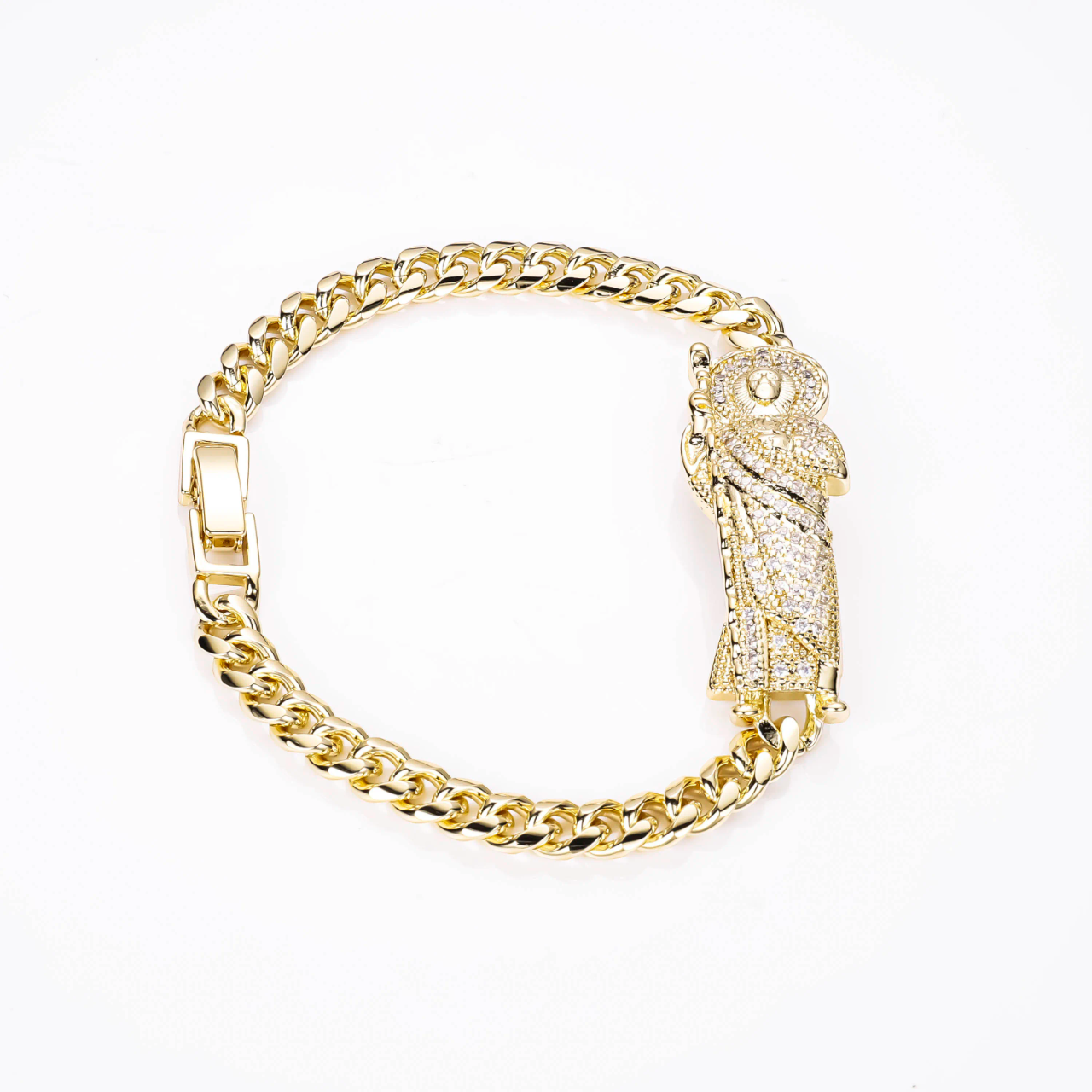 Pulsera San Judas – Oro Laminado 14K