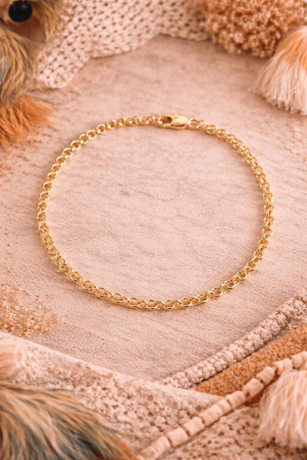 Pulsera Essenza – Oro Laminado 14K