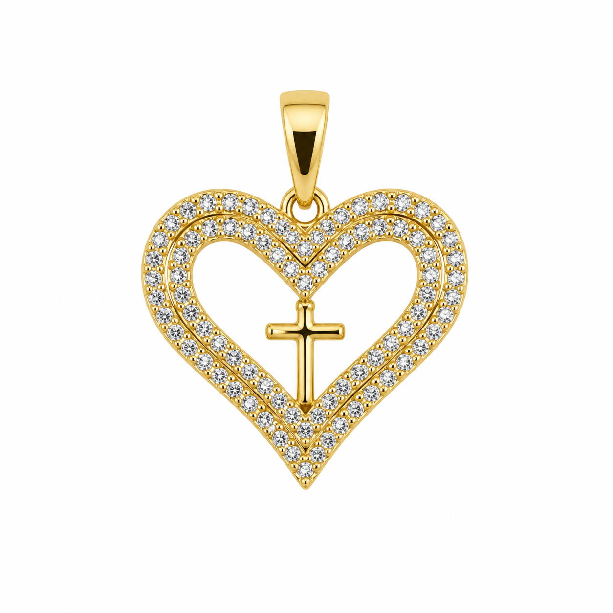 Colgante Divina – Enchapado en Oro de 14K
